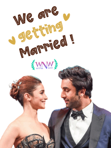 Alia In Love Sticker by Wish N Wed