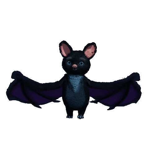 Bat Flapping Sticker