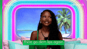Love Island Lips GIF by Peacock