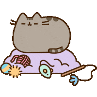 Cat Mountain Sticker by Pusheen