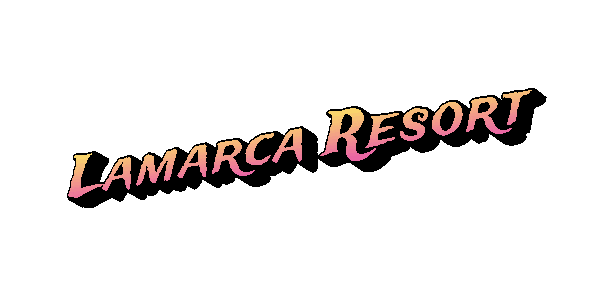 Lamarca Resort Sticker by Oriana Lamarca Designs