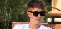 unimpressed justin bieber GIF
