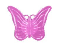 Pink Butterfly Sticker by Zappos