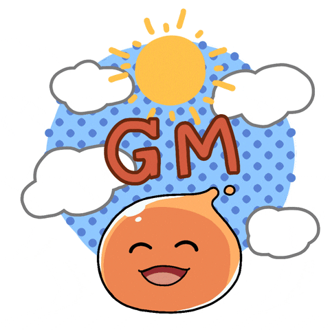 CloverStudios giphyupload anime crypto good morning GIF