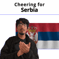 Serbia Sticker