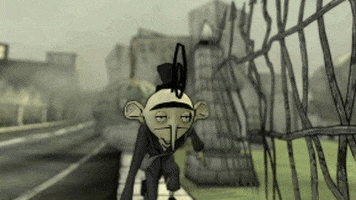 Indiana Jones Cat GIF