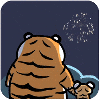 New Year Cat GIF by Bu2ma