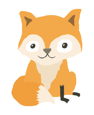 Fox Smile Sticker