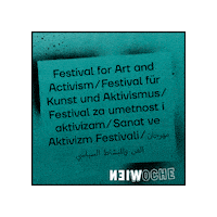 Festivalforactivism Sticker by wienwoche