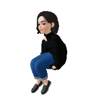 Menina Sticker