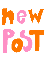 New Post Sticker