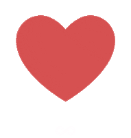 metricool love heart like corazon Sticker