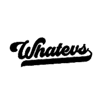 I Dont Care Whatever Sticker by LULUSIMONSTUDIO