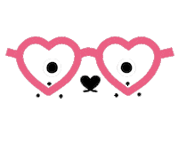 face eyes Sticker by Noodoll