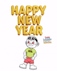 Happy New Year Family GIF by Zhot