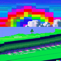 Bad Bunny Art GIF by Canek