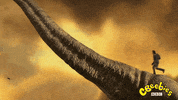 dinosaurs andy's prehistoric adventures GIF by CBeebies Australia