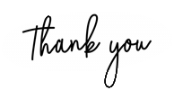 Thanks Thank You Sticker by relovelabel.com