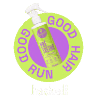 Good Hair Running Sticker by Haskell Cosméticos
