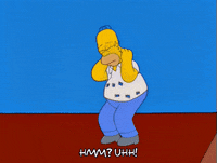 scared homer simpson GIF