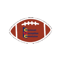 CincyRec cincinnati recreation flagfootball crc Sticker