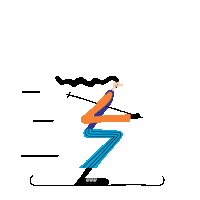 Sport Christmas Sticker by Lawrence Slater
