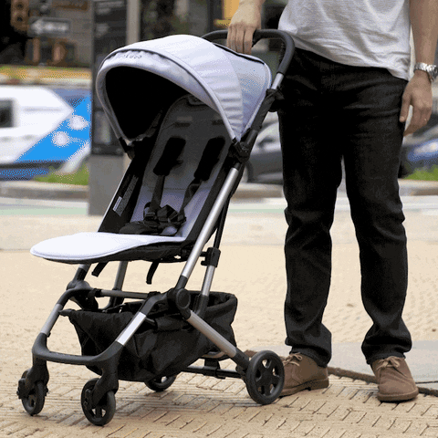 hicolugo baby dad parenting stroller GIF