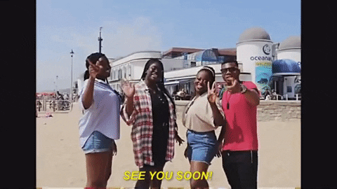 See You Goodbye GIF by Bournemouth University