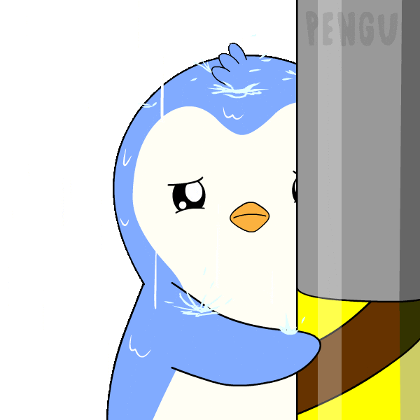 Sad Cry Sticker by Pudgy Penguins