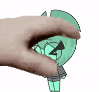 Biscute_an pet petting biscute GIF