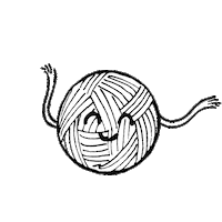 Lana Yarn Sticker