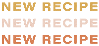 New Recipe Sticker by Welyo