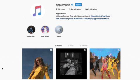 mecambioamac giphygifmaker instagram apple apple music GIF