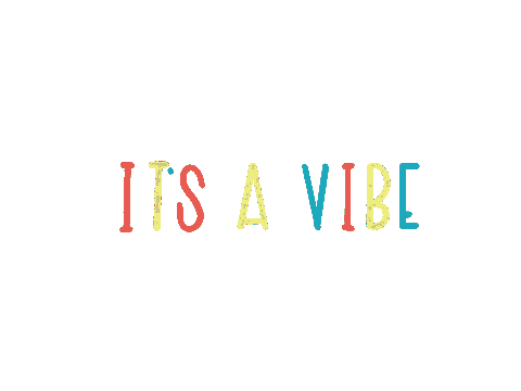 Vibes Colors Sticker