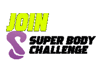 Fitness Sbc Sticker by SuperBodyChallenge