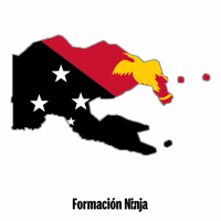 Papua New Guinea Flag GIF by Formación Ninja