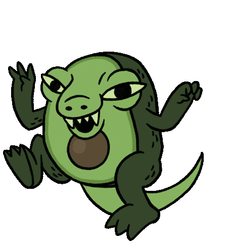 Monster Godzilla Sticker