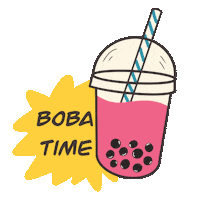 nurulaa love happy mood drink Sticker