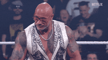 The Rock Kiss GIF by NETFLIX