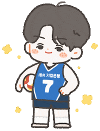 Happy Volleyball Sticker