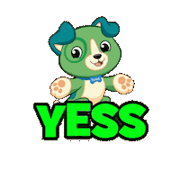 Dog Yes Sticker by VTech Toys