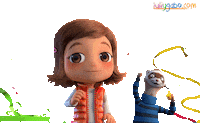 Fun Kids Sticker by Luli y Gabo