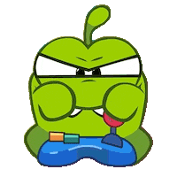 Gamer Win Sticker by Om Nom
