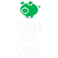 Pig Sticker by genehtik