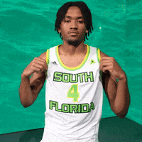 South Florida Basketball GIF by USF Athletics