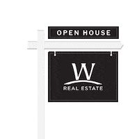 Open House Homes Sticker by W REAL ESTATE