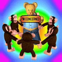 Monkeys Im Worried GIF