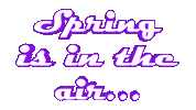 Spring Is In The Air Sticker by OpticalArtInc.