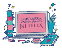Netflix Weekend Sticker