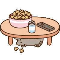 Hungry Cat Sticker by Pusheen